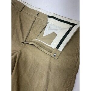 LL Bean Classic Fit Corduroy Chino Pants Tan Khaki Everyday Wear Men’s 38x30
